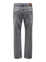 Only & Sons Grey Straight Leg Jeans - Image 6 of 6