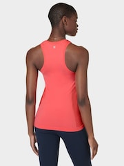 Sweaty Betty Coral Pink Athlete Seamless Workout Tank Top - Image 3 of 7