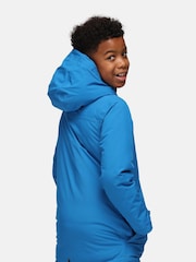 Regatta Blue Junior Yewbank Waterproof Jacket - Image 3 of 7