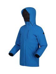 Regatta Blue Junior Yewbank Waterproof Jacket - Image 6 of 7
