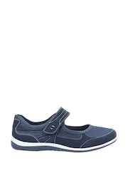 Fleet & Foster Blue Morgan Touch Fastening Shoes - Image 1 of 4