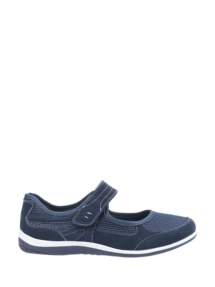 Fleet & Foster Blue Morgan Touch Fastening Shoes - Image 1 of 4