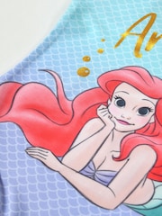 Brand Threads Purple Disney Princess Ariel Girls Swimming Costume - Image 3 of 5