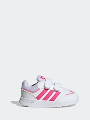 adidas Pink/White Kids Tensaur Switch Shoes - Image 1 of 8