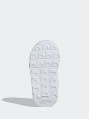 adidas Pink/White Kids Tensaur Switch Shoes - Image 6 of 8