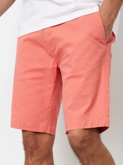 Coral - Threadbare Slim Fit Cotton Chino Shorts With Stretch - Imagen 4 de 4