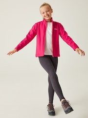 Regatta Pink Junior Cera Softshell Jacket - Image 1 of 7