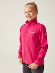Regatta Pink Junior Cera Softshell Jacket - Image 2 of 7
