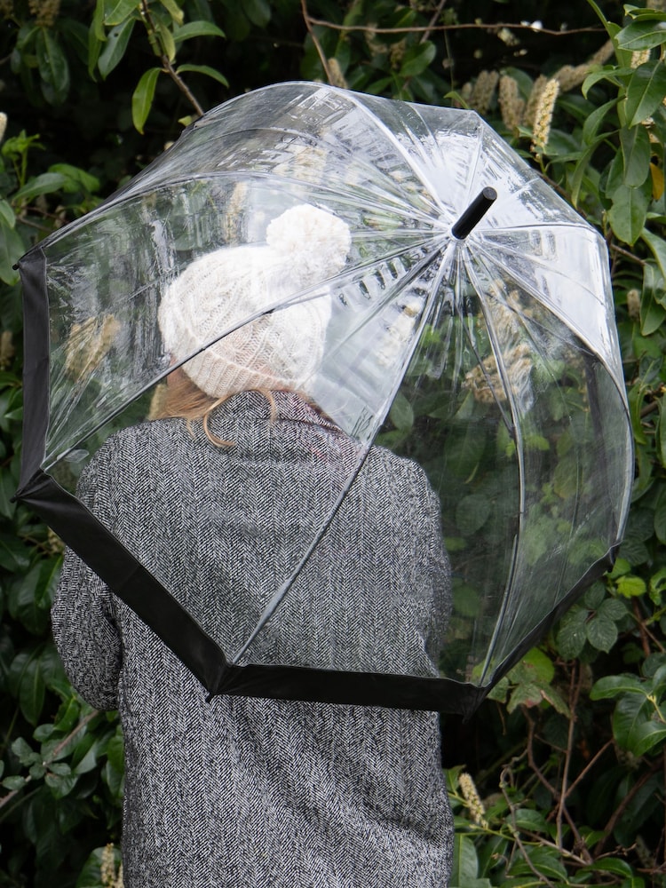 Totes Black PVC Dome Umbrella - Image 1 of 4