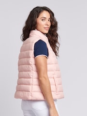 U.S. Polo Assn. Pink Lightweight Womens Puffer Gilet - Image 2 of 6