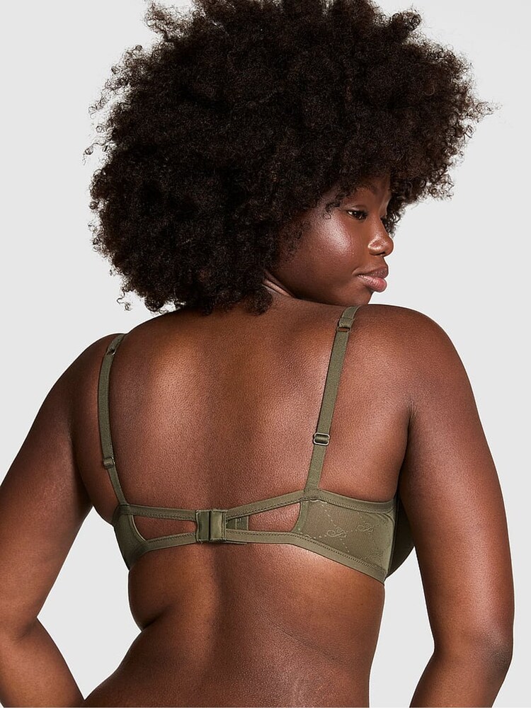 Victoria's Secret PINK Olive Green Push Up Bra - Image 2 of 3