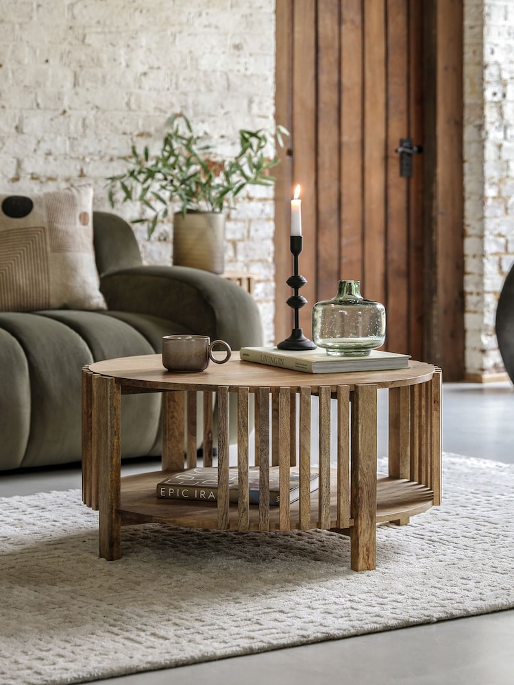 Gallery Home Natural Larriston Coffee Table - Image 1 of 6