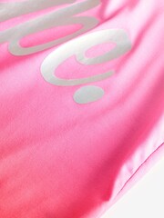 Hype. Girls Pink Fade T-Shirt - Image 8 of 9