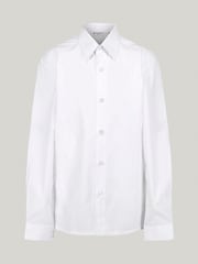 Trutex White Slim Fit Long Sleeve 3 Pack School Shirts - Image 6 of 7