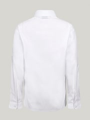 Trutex White Slim Fit Long Sleeve 3 Pack School Shirts - Image 7 of 7