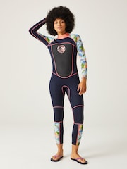 Темно-синий - Гидрокостюм Regatta Womens 3mm Full Wetsuit - Image 1 of 12