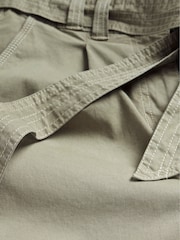 Mint Velvet Green Cotton Cargo Trousers - Image 9 of 9