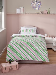 Pink/Green Wicked Single Duvet Cover and Pillowcase Set - Image 2 of 8