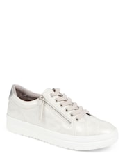 Pavers Silver Pavers Chunky Platform Trainers - Image 2 of 6