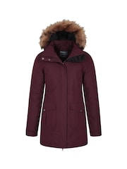 Mountain Warehouse Purple Tarka Waterproof Long Padded Jacket - Image 5 of 5