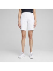 Puma White W Costa 8.5" Womens Golf Shorts - Image 1 of 5