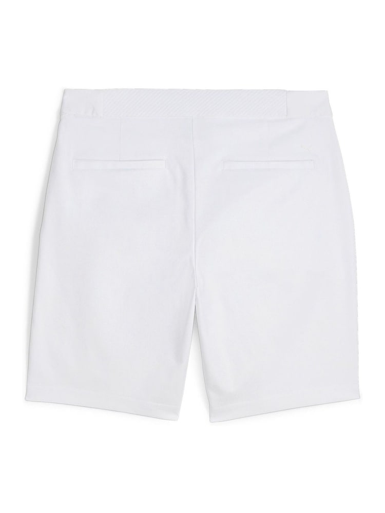 Puma White W Costa 8.5" Womens Golf Shorts - Image 5 of 5