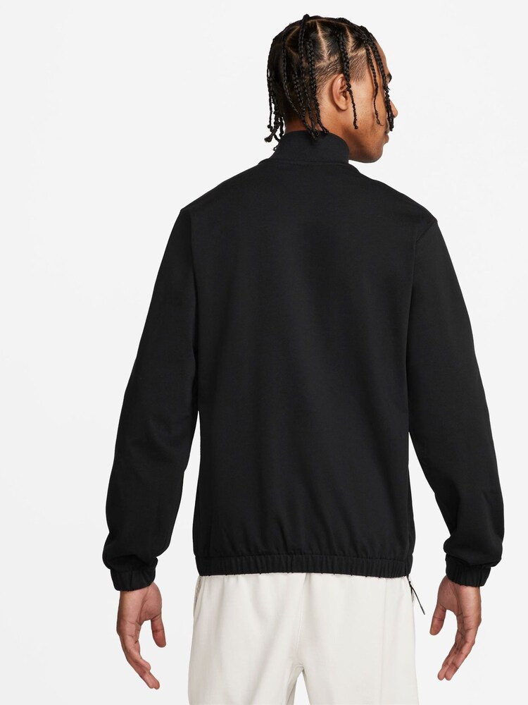 Nike Black Club Knit 100% Cotton Grey Jacket - Image 2 of 3