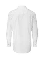 Skopes White 100% Cotton Double Cuff Dobby Shirt - Image 5 of 6