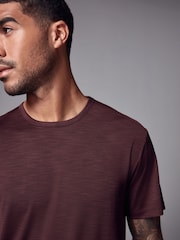 Burgundy Red Active Gym Training T-Shirt - Image 1 of 10
