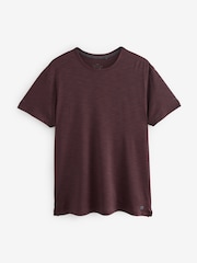 Burgundy Red Active Gym Training T-Shirt - Image 8 of 10