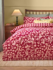 Wylder Berry Posie Reversible Duvet Cover Set - Image 4 of 4