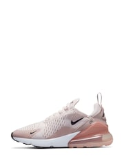 Nike Pink Air Max 270 Trainers - Image 2 of 11