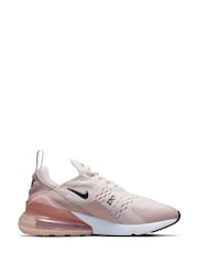 Nike Pink Air Max 270 Trainers - Image 3 of 11