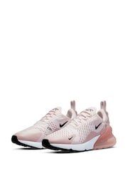 Nike Pink Air Max 270 Trainers - Image 5 of 11