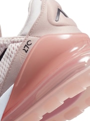 Nike Pink Air Max 270 Trainers - Image 8 of 11