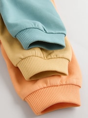 Schriftzug, leuchtende Farben - Sweat-Oberteil und Leggings, 6-teiliges Baby-Set, 100 % Baumwolle - Bild 13 von 13