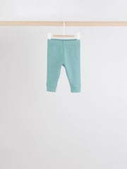 Schriftzug, leuchtende Farben - Sweat-Oberteil und Leggings, 6-teiliges Baby-Set, 100 % Baumwolle - Bild 8 von 13