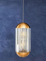 Interiors by Premier Brown Kensington Townhouse 6 Bulb Pendant Light - Image 2 of 3
