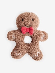 Christmas Gingerbread Baby Rattle - Image 1 of 3