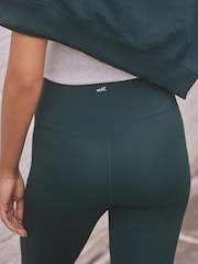 self. Dark Green High Waist Leggings - Image 5 of 8