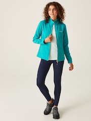 Regatta Blue Shower Resistant Connie V Softshell Jacket - Image 3 of 7