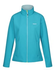 Regatta Blue Shower Resistant Connie V Softshell Jacket - Image 5 of 7