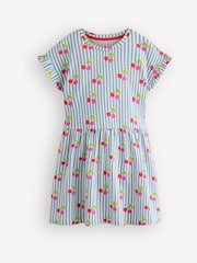 Boden Blue Jersey T-Shirt Dress - Image 1 of 3