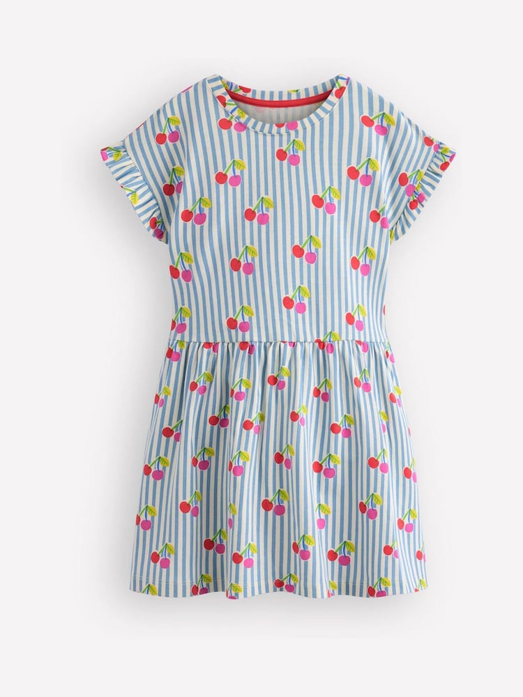Boden Blue Jersey T-Shirt Dress - Image 1 of 3