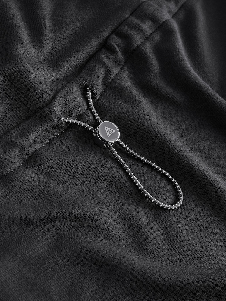 Schwarz - Active-Sweatshirt mit Wasserfallausschnitt - Bild 9 von 9 Schwarz - Active-Sweatshirt mit Wasserfallausschnitt - Bild 9 von 9