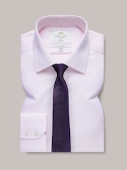 Hawes & Curtis Slim Pink  Non-Iron Pique 100% Cotton Shirt - Image 2 of 3