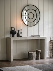 Gallery Home Whitewash Millom Console Table - Image 1 of 5