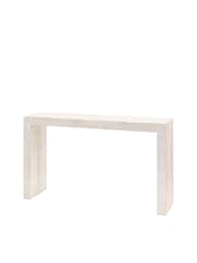 Gallery Home Whitewash Millom Console Table - Image 4 of 5