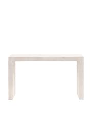 Gallery Home Whitewash Millom Console Table - Image 5 of 5