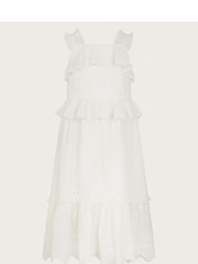 Monsoon Natural Zahara Broderie Dress - Image 1 of 3